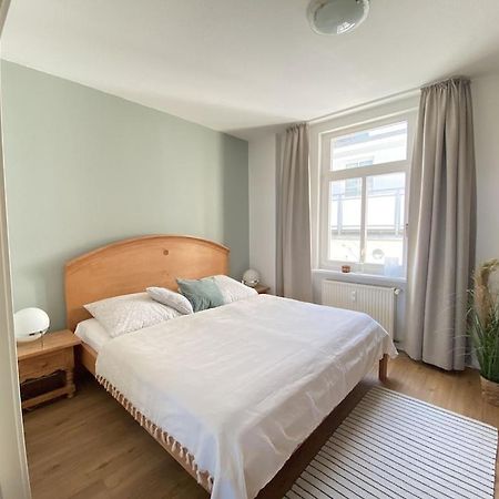 Villa Seeblick Warnemuende - Fewo Mit Meerblick Und Balkon Direkt Am Strand Fuer 2-4 Pers Rostock Eksteriør billede